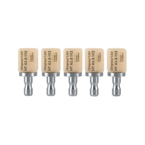 IVOCLAR IPS EMPRESS CAD VOOR CEREC EN INLAB HTA3,5/I12 (5st)