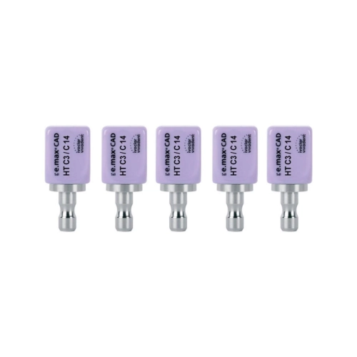 IVOCLAR IPS E.MAX CAD VOOR CEREC EN INLAB HT C3-C14 (5st)