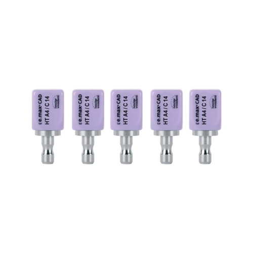 IVOCLAR IPS E.MAX CAD VOOR CEREC EN INLAB HT A4-C14 (5st)
