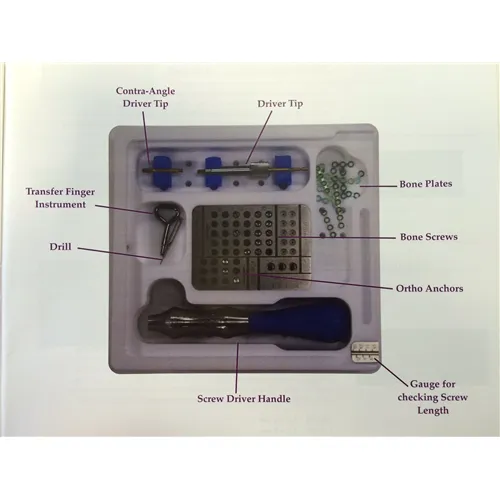 PROGRESSIVE ORTHODONTICS SKELETAL ANCHORAGE KIT NR.120-005