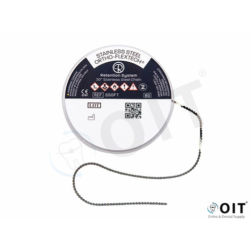 RELIANCE ORTHODONTICS LINGUAL RETAINER ORTHO FLEXTECH STAINLESS STEEL (30inch/76,2cm)