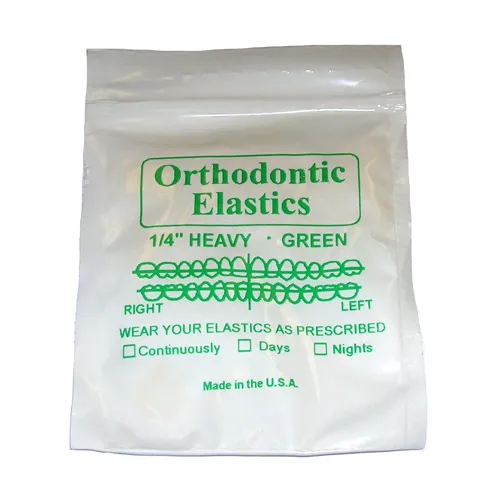 G&H ORTHODONTIC NON LATEX HEAVY NATURAL (6,35mm/100x100st)