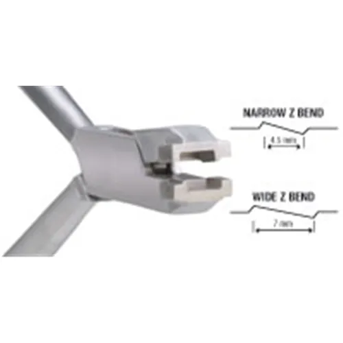 ORTHO-PLI Z 045-SW BEND ROOT TIP PLIER STRAIGHT WIDE