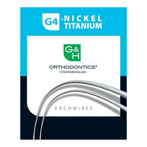 G&H G4 NiTi UPPER ARCHWIRE .012 STANDARD PACK (25st)