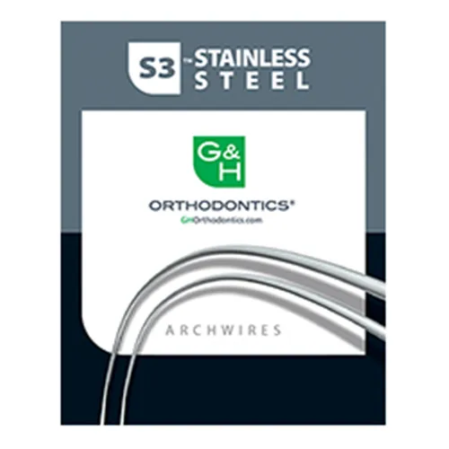 G&H S304 STAINLESS STEEL ARCHWIRE .018x.025 UPPER EUROPAFORM II (25st)