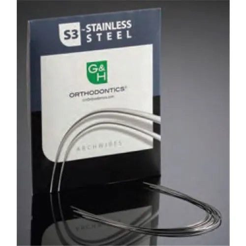 G&H S304 STAINLESS STEEL ARCHWIRE .016x.022 LOWER EUROPAFORM II (25st)