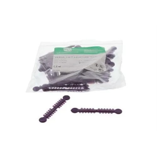 G&H VERSA-TIE ELASTOMERIC LIGATURE TIES METALIC PURPLE (1000st)