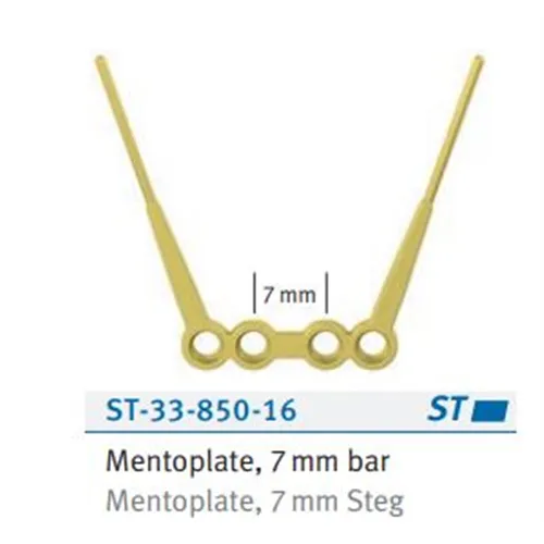 MENTOPLATE 7mm STEG REF ST-33-850-16