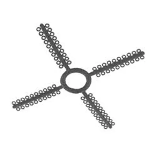 3M SEPARATIE QUIK-STIK S MODULE S1 13x80 3,7mm GRIJS (13st) 406-411