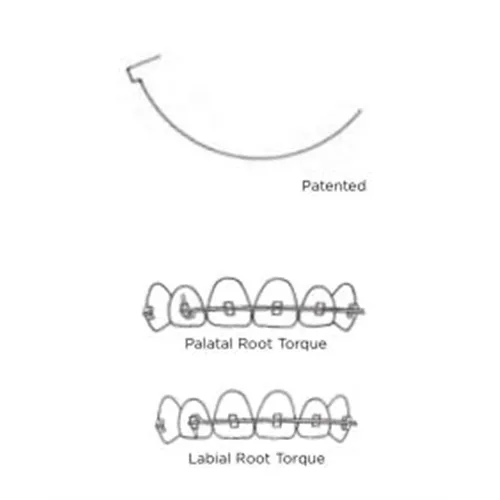 TP ORTHODONTICS EW INDIVIDUAL ROOT TORQ .016 (10st)