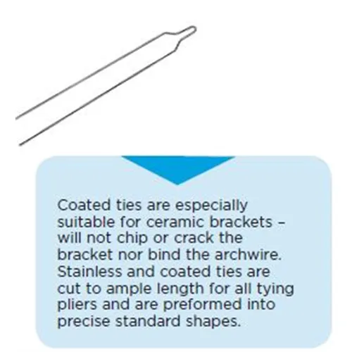 TP ORTHODONTICS SS LONG LIGATURE .010 (1000st)