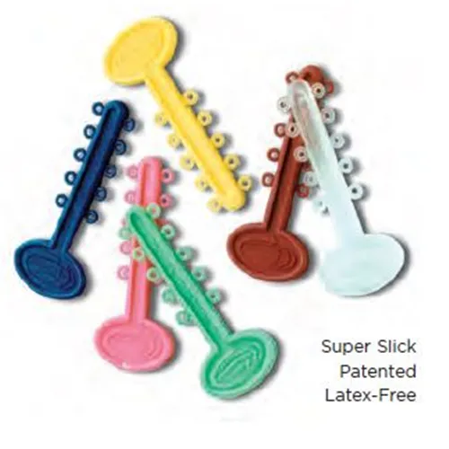 TP ORTHODONTICS  SUPER SLICK LIGATURES TIES PALE PINK (40X10)