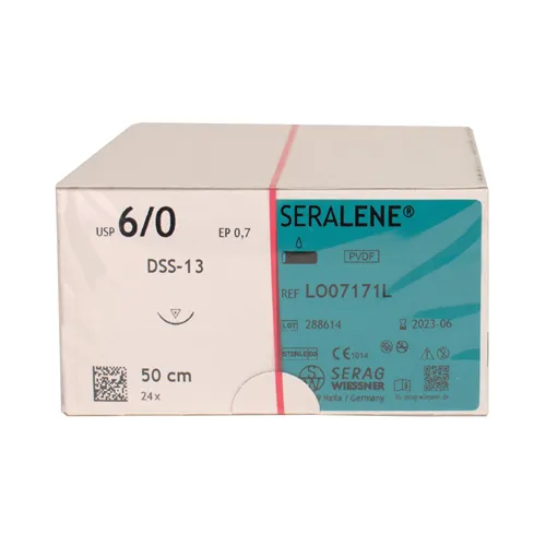 SERAG WIESSNER SERALENE BLAUW 6-0 DSS13 50cm (24st)