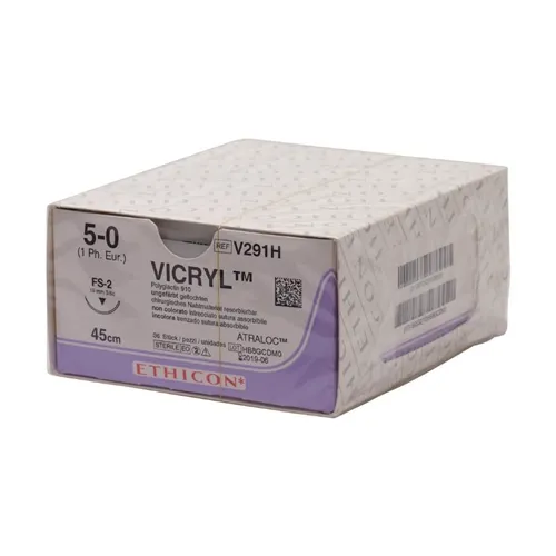 J&J VICRYL 5-0 V291H MET NAALD FS2 45cm (36st)