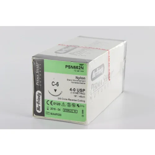 HU-FRIEDY HECHTNYLON 4-0 PSN662N MET NAALD C6 45cm (12st)
