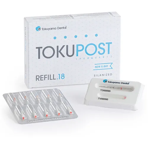 TOKUYAMA TOKU POST 18S Ø 0,95 QUARTS FIBERPOST REFILL SET TP18S95D (20st)