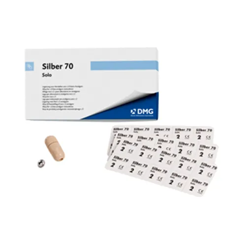 DMG SILVER-70 SOLO AMALGAAM CAPSULES 2-SPILL (50st)