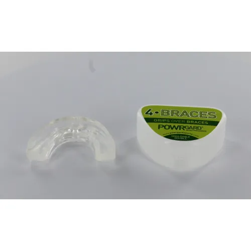 MYOFUNCTIONAL POWRGARD 4 BRACES TRANSPARANT (DOUBLE ARCH)