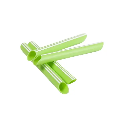 ORSING HYGOVAC BIO AFZUIGBUIZEN LIME GROEN MET WITTE STREPEN (100st) B1000LG
