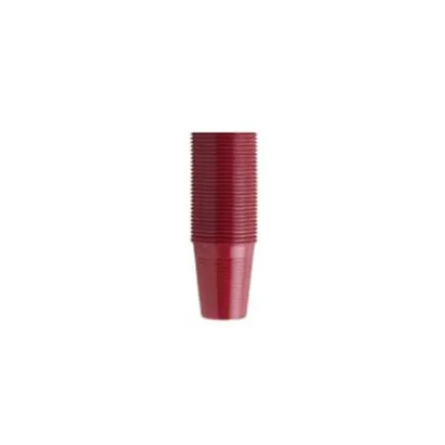 EURONDA MONOART PLASTIC BEKERS KLEUR ROOD (100st)