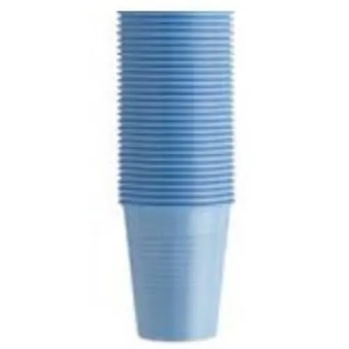 EURONDA MONOART PLASTIC BEKERS KLEUR LICHTBLAUW (100st)