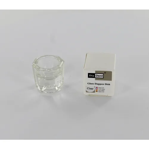 DIADENT DAPPENGLAASJE KLEUR TRANSPARANT