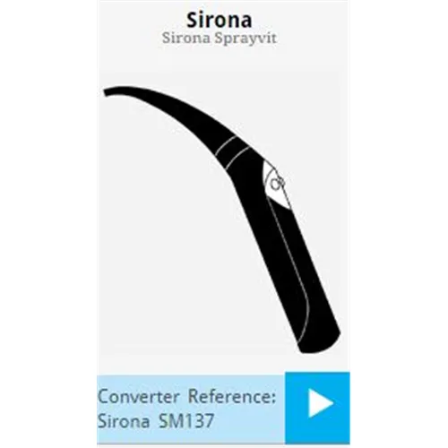 ASTEK MEERFUNCTIESPUIT PRO-TIPS TURBO ADAPTER SIRONA SPRAYVIT SE137