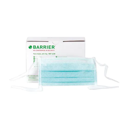 MOLNLYCKE MONDMASKERS BARRIER ANTI-FOG MET KOORD GROEN NR.4238 (60st)