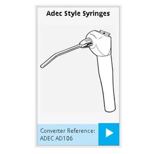 ASTEK MEERFUNCTIESPUIT PRO-TIPS TURBO INCLUSIEF ADAPTER ADEC AD106 (50 TIPS/1 ADAPTER)