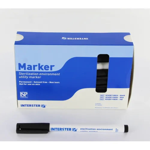 INTERSTER PERMANENT MARKEERSTIFT ZWART 