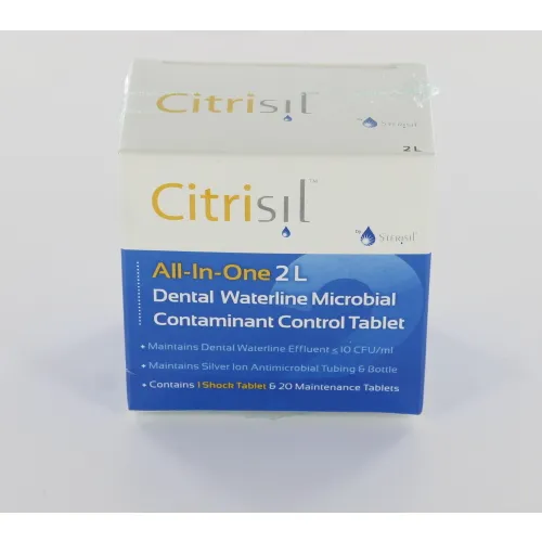 STERISIL CITRISIL BLAUWE TABLETTEN (20st) & SHOCK TABLET (1st) VOOR 2ltr FLES