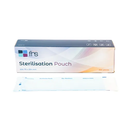 FHS SURGIPACK STERILISATIE ZAKJES 7x22,4cm (200st)