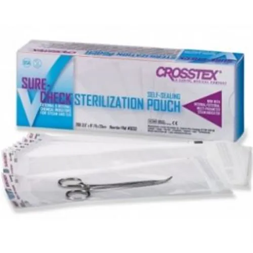 CROSSTEX SURE-CHECK STERILISATIE ZAKJES 13x17cm (200st)