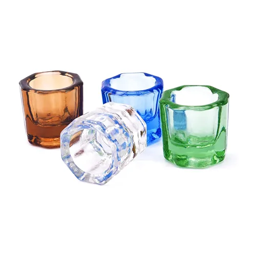 FHS HERBRUIKBAAR DAPPENGLAASJE GLAS BRUIN (1st)