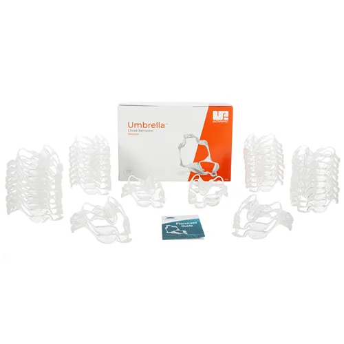 ULTRADENT UMBRELLA RETRACTOR MEDIUM CLEAR (40st) 5162
