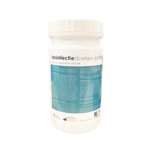 FHS DESINFECTIE ALCOHOLDOEKJES JUMBO 20x26cm DISPENSER + REFILL (200st)