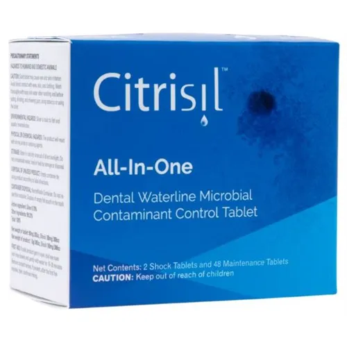 STERISIL CITRISIL WITTE TABLETTEN (20st) & SHOCK TABLET (1st) VOOR 1ltr FLES