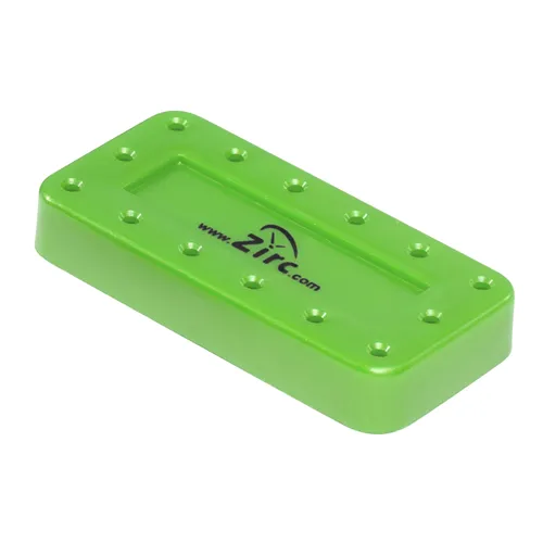 ZIRC BORENSTANDAARD 14-GATS KLEUR P NEON GROEN