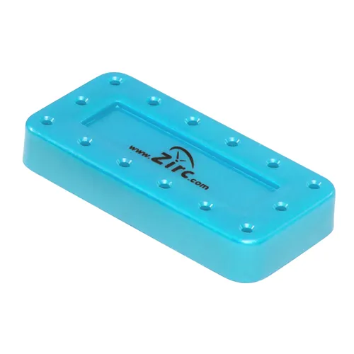 ZIRC BORENSTANDAARD 14-GATS KLEUR N NEON BLAUW