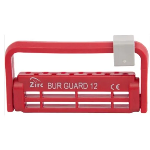 ZIRC BORENSTANDAARD 12-GATS KLEUR M ROOD