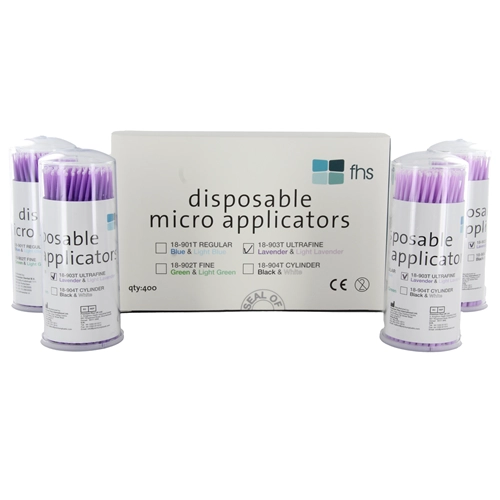 FHS MICRO APPLICATORS ULTRAFINE LAVENDEL (4x100st)