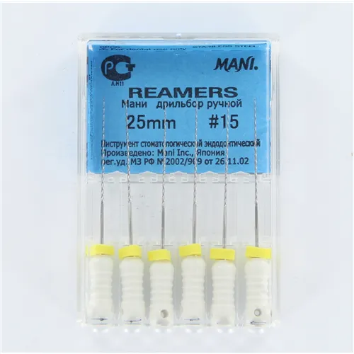 MANI REAMERS 25mm NR.15 WIT (6st)