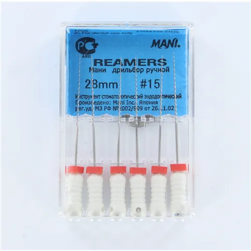 MANI REAMERS 28mm NR.15 WIT (6st)