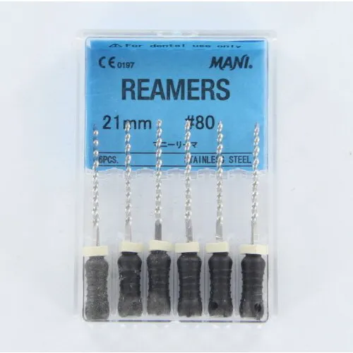 MANI REAMERS 21mm NR.80 ZWART (6st)