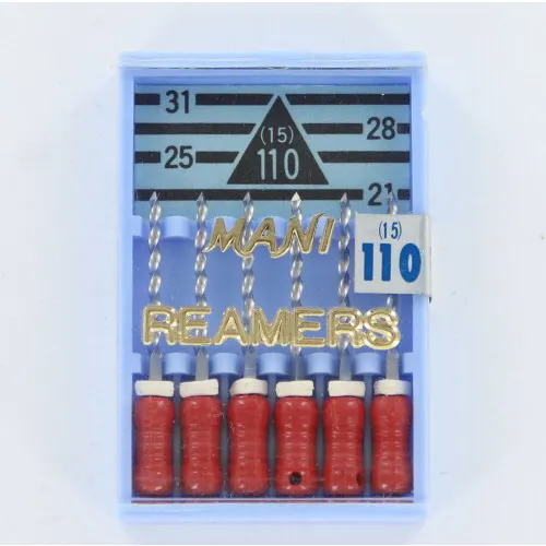 MANI REAMERS 21mm NR.110 ROOD (6st)