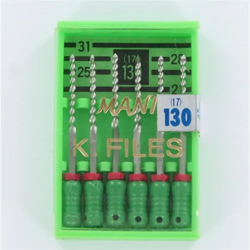 MANI K-FILES 28mm NR.130 GROEN (6st)