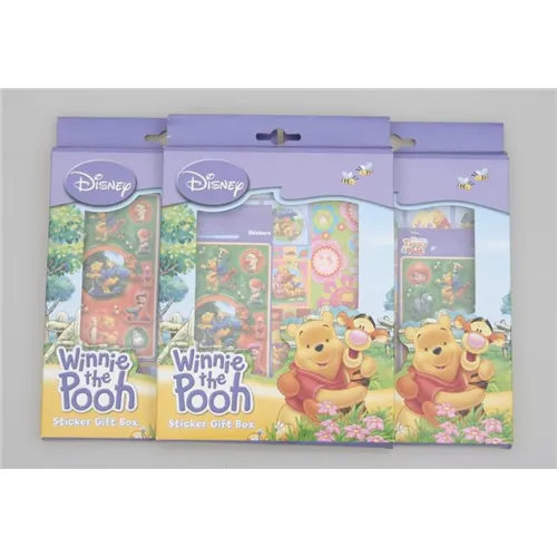 BEST PRESENT STICKERBOX WINNIE DE POOH (5st)