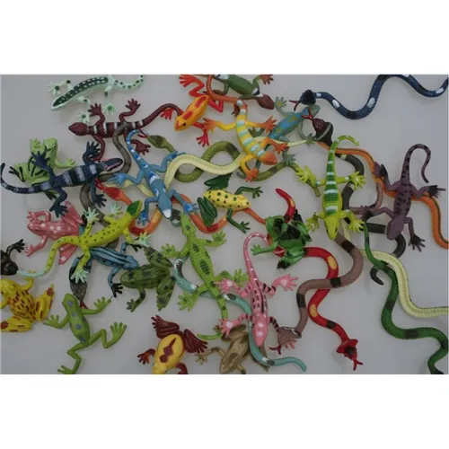BEST PRESENT KLEINE VERSCHILLENDE SOORTEN REPTIELEN (36st)