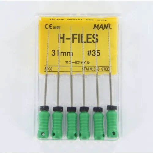 MANI HEDSTROEMFILES 31mm NR.35 GROEN (6st)