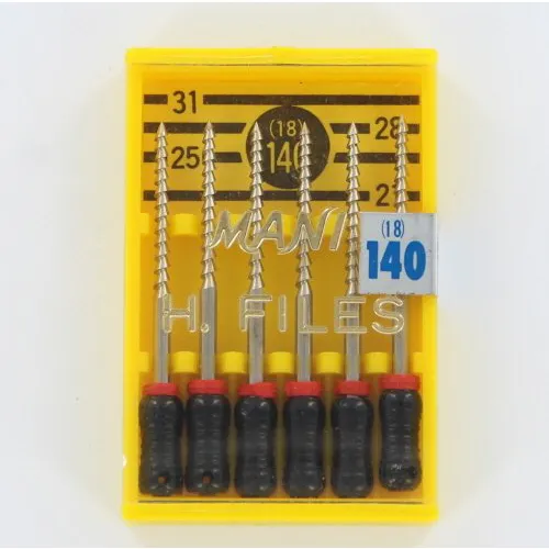 MANI HEDSTROEMFILES 28mm NR.140 ZWART (6st)